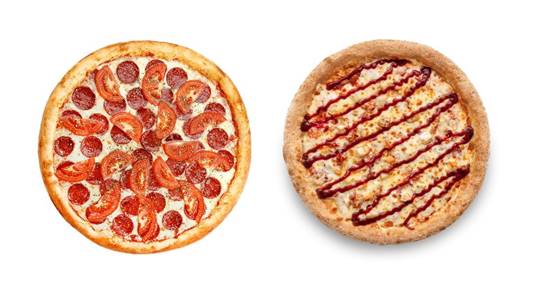 Пицца-сеты от 25 р, блинный и чебуречный сет от 39 р, куриные сеты, WOK, драники от 8,90 р. от кафе "Вкус-House"